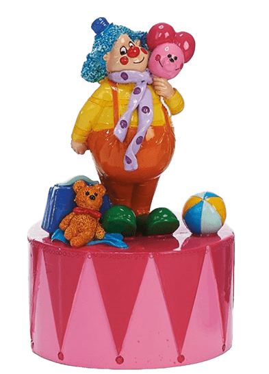 Clown decor – money box Gaston 
